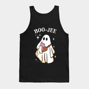 Funny Boo-Jee Spooky Season Ghost Halloween Tank Top